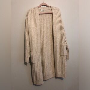 ADORA Oatmeal Oversized Cardigan Sweater